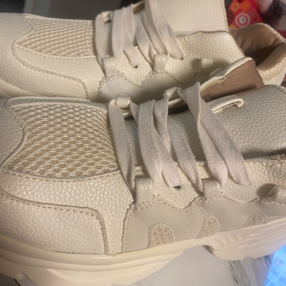 NWOT - Stone Airtex Panel Chunky Wave Sole Sneakers - 9 - Picture 2 of 4